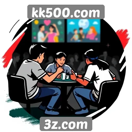 comunidade ativa no kk500.com engaja jogadores