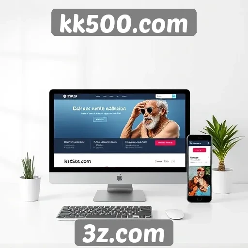 Explorando a interface amigável do site kk500.com